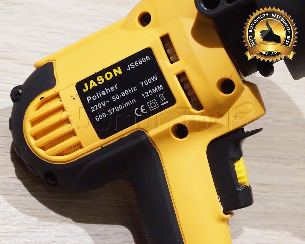 JASON เครื่องขัดสีรถยนต์ ขนาด 5 นิ้ว 700W ขัดสี/ขัดเงารถยนต์/ขัดกระดาษทราย ฟรี! แป้นขัดและผ้าขนแกะ 7 52f743ab08ec846d2defe734582ae952