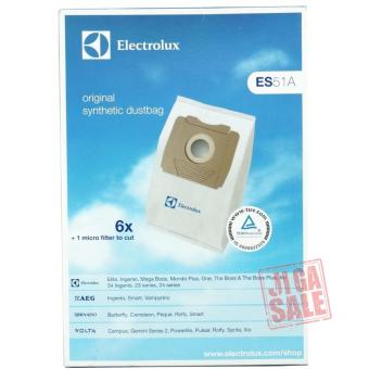 ES51A 6 BAGS,1MCF TO CUP รุ่น ELECTROLUX 900168238 (Red)