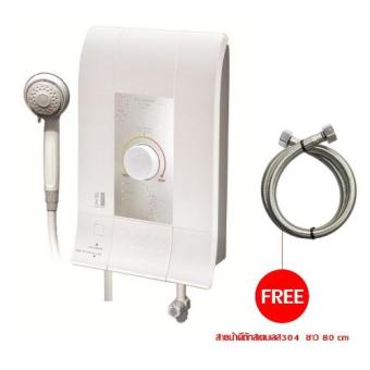 Sharp เครื่องทำน้ำอุ่นกำลังไฟ 3500 วัตต์รุ่น WH-236E - White แถมฟรี สายน้ำเข้าเครื่องทำน้ำอุ่นสเตนเลส304 ยาว 80 cm Sharp เครื่องทำน้ำอุ่นกำลังไฟ 3500 วัตต์รุ่น WH-236E - White แถมฟรี สายน้ำเข้าเครื่องทำน้ำอุ่นสเตนเลส304 ยาว 80 cm