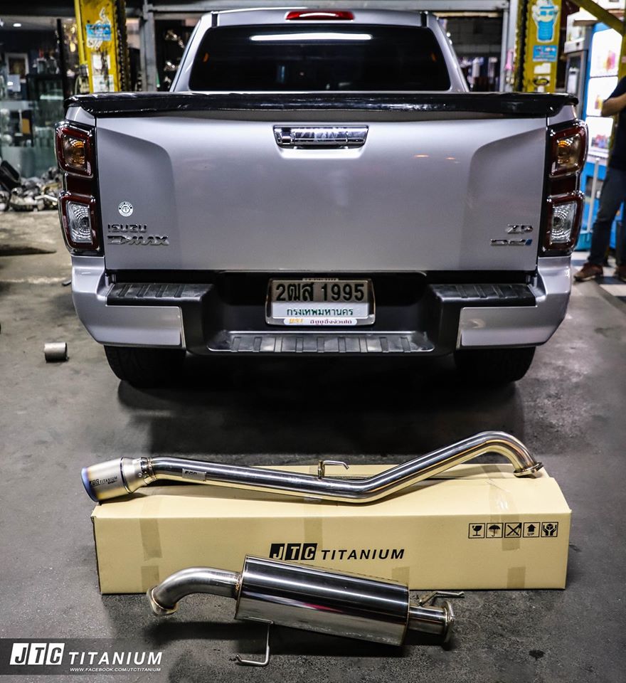 ท่อไอเสีย ชุดท่อตรงรุ่น ISUZU D-MAX 2020 งานแท้ JTC TITANIUM 4 13818ec5a918875222b425084801199f