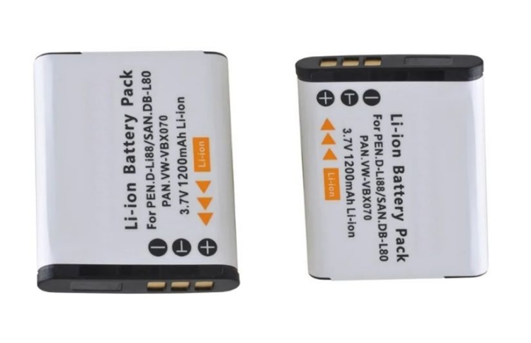 Batteria D-Li88 Per Fotocamere Pentax - Compatibile Con Optio H90, P70, P80, W90, WS80 - Foto 13