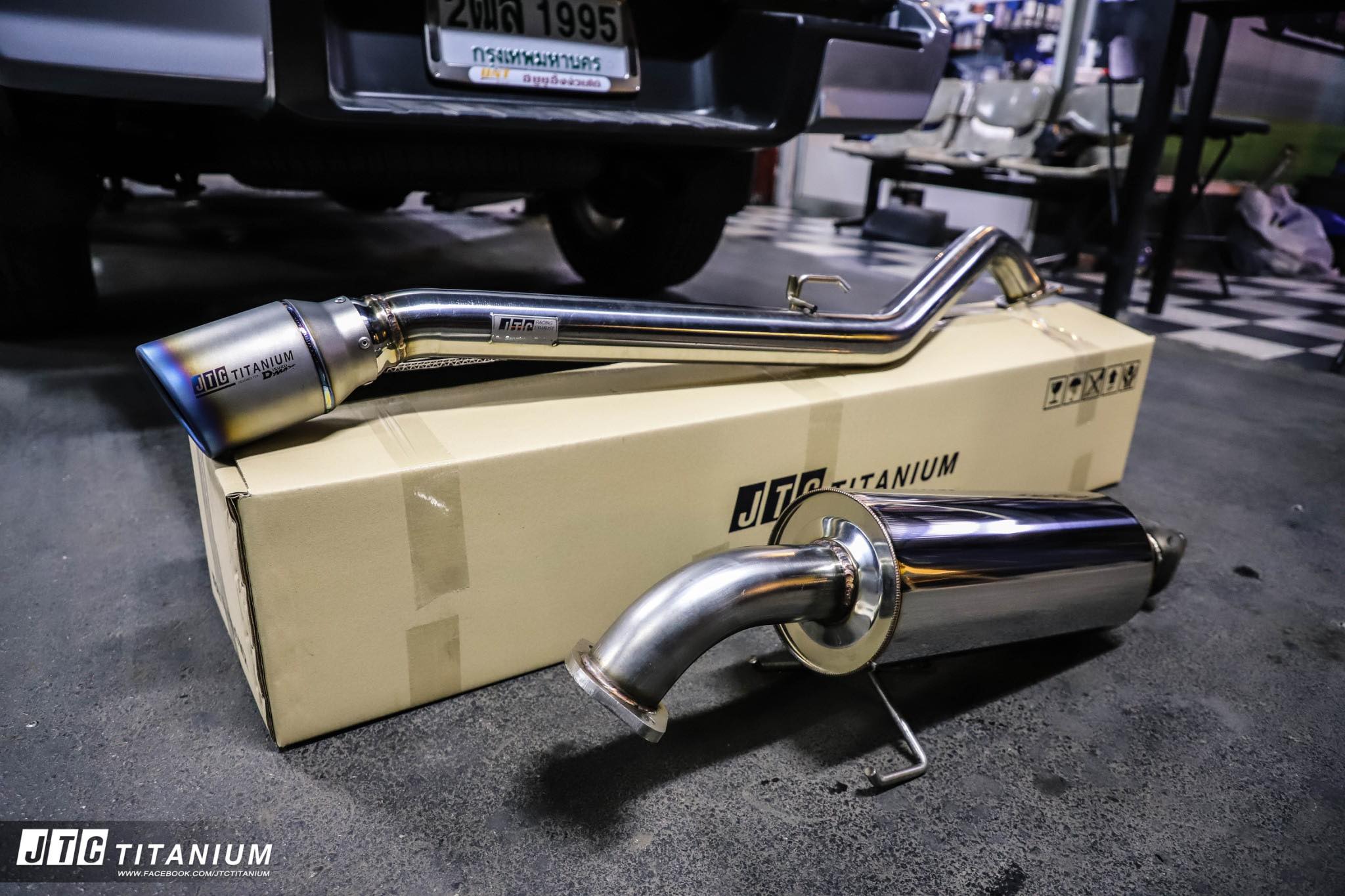 ท่อไอเสีย ชุดท่อตรงรุ่น ISUZU D-MAX 2020 งานแท้ JTC TITANIUM 6 1b9d97200f5e0ef23afd9fb084bfea16