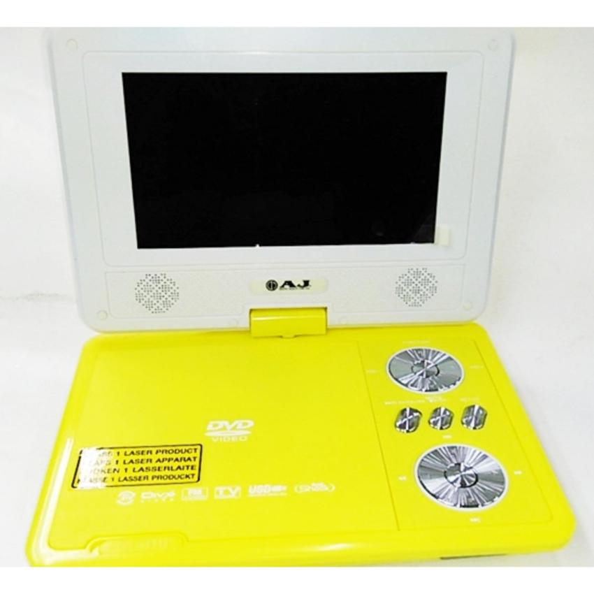 AJ เครื่องเล่น DVD / TV พกพา 7 นิ้ว มีบลูทูธ รุ่น PCD-2ฺBY สีเหลือง image
