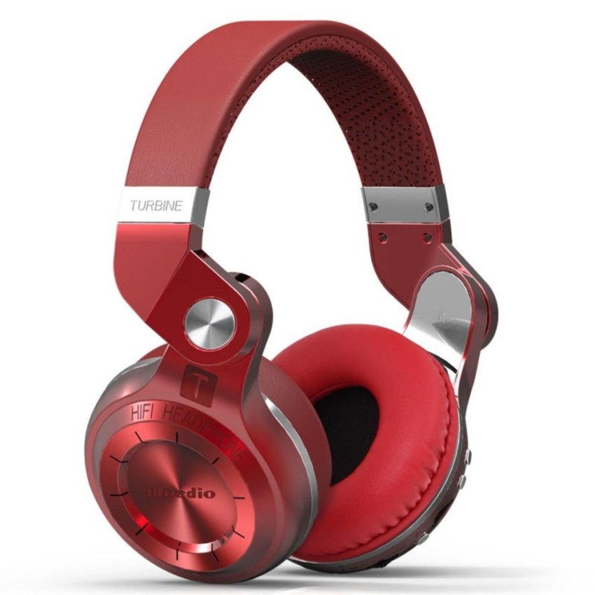 ดูภาพ Bluedio T2+ (Turbine 2 Plus) Wireless Bluetooth Stereo Headphones Micro SD Card/FM Radio Bluetooth 4.1 Headset On-Ear Headphones - intl เพิ่มเติม Bluedio T2+ (Turbine 2 Plus) Wireless Bluetooth Stereo Headphones Micro SD Card/FM Radio Bluetooth 4.1 Headset On-Ear Headphones - intl