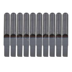 0.25x0.6cm Parallel Carbide Milling Cutter Bits Set of 10 Silver - intl ส่งฟรี 0.25x0.6cm Parallel Carbide Milling Cutter Bits Set of 10 Silver - intl ถูกๆ