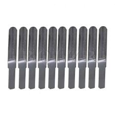 0.25X0.9CM Carbide Parallel CNC Milling Cutter Bits Set of 10 Silver - intl ลดราคา 0.25X0.9CM Carbide Parallel CNC Milling Cutter Bits Set of 10 Silver - intl ถูกๆ
