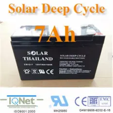 Battery 12V 7AH แบตเตอรี่แห้ง Deep Cycle