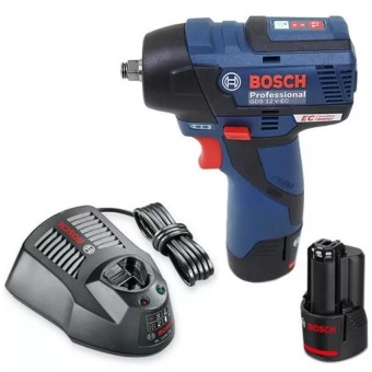 BOSCH บล๊อคกระแทก 3/8 ไร้สาย มอเตอร์ไร้แปรงถ่าน12V รุ่น GDS 12V-EC BOSCH บล๊อคกระแทก 3/8 ไร้สาย มอเตอร์ไร้แปรงถ่าน12V รุ่น GDS 12V-EC