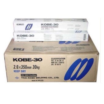 Chotiwat KOBE ลวดเชื่อม KOBE-30 2.6mm (เชื่อมเหล็ก) 2KG(1ห่อเล็ก) Chotiwat KOBE ลวดเชื่อม KOBE-30 2.6mm (เชื่อมเหล็ก) 2KG(1ห่อเล็ก)