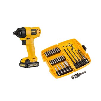 DeWALT สว่านไขควงกระแทกไร้สาย 10.8v รุ่น DCF805C2A DeWALT สว่านไขควงกระแทกไร้สาย 10.8v รุ่น DCF805C2A