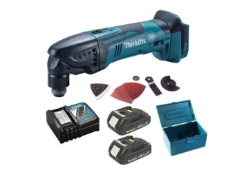 MAKITA เครื่องตัด ขัด เจาะ แบตลิเที่ยม 18Volts รุ่น BTM50ZX6 - สีเขียว MAKITA เครื่องตัด ขัด เจาะ แบตลิเที่ยม 18Volts รุ่น BTM50ZX6 - สีเขียว