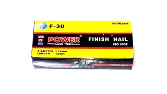 Power ลูกแม็กปืนลม F-30 จำนวน 1กล่อง Power ลูกแม็กปืนลม F-30 จำนวน 1กล่อง