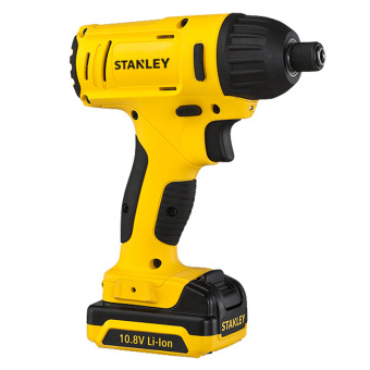 STANLEY สว่านไขควงกระแทก ไร้สาย 10.8V. พร้อมแบตลิเธี่ยม 1.5Ah.x2ก้อน รุ่น SCI12S2 STANLEY สว่านไขควงกระแทก ไร้สาย 10.8V. พร้อมแบตลิเธี่ยม 1.5Ah.x2ก้อน รุ่น SCI12S2
