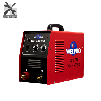 WELPRO เครื่องเชื่อม INVERTER รุ่น WELARC200 ( สีแดง ) WELPRO เครื่องเชื่อม INVERTER รุ่น WELARC200 ( สีแดง )