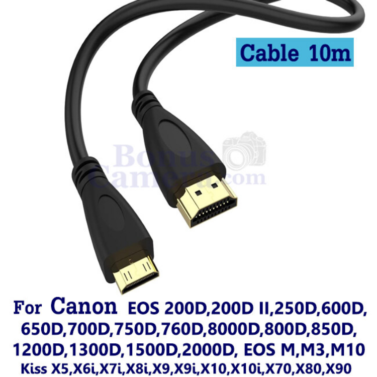 Cable Canon 60d Hdmi Live Output Canon EOS 60D DSLR Camera EFS 18