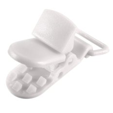 10pcs Pacifier Clips Soother Dummy Bib Suspender Paci Toy Holder (white) ถูกๆ 10pcs Pacifier Clips Soother Dummy Bib Suspender Paci Toy Holder (white) ถูกๆ