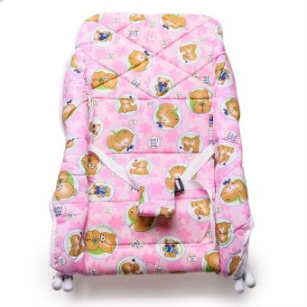 Family Mate เปลเด็ก คละลาย (สีชมพู) image