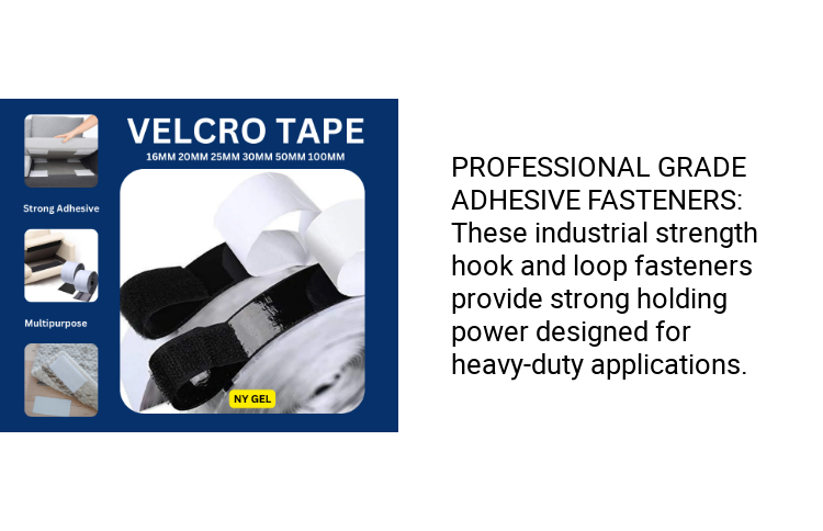Hook Only or Loop Only Velcro Hook ONLY or Loop ONLY Self Adhesive