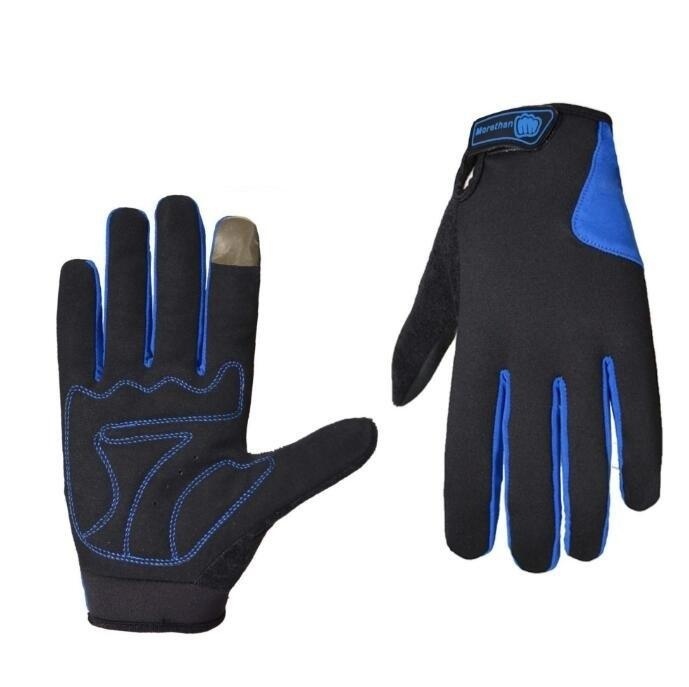 ดูภาพ QQ Motorized mountain bike ride Cycling gloves Outdoor skiing long finger gloves Blue - intl เพิ่มเติม QQ Motorized mountain bike ride Cycling gloves Outdoor skiing long finger gloves Blue - intl