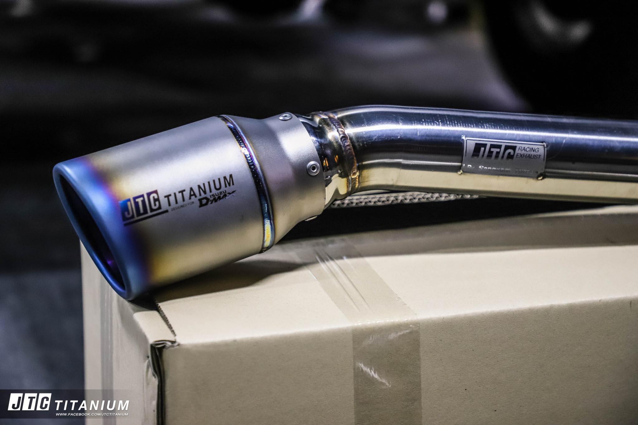 ท่อไอเสีย ชุดท่อตรงรุ่น ISUZU D-MAX 2020 งานแท้ JTC TITANIUM 3 b22b6f14ff2bf4bbd02882b12695c144
