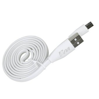 BEVA 2M USB Cable Quick Charge & Data for Samsung,OPPO,VIVO,HTC<br/>สายชาร์จไมโคร 2 เมตร (White), โปรโมชั่นพิเศษประจำปี 2016, สายเคเบิ้ลและสายชาร์จ ราคาเริ่มต้นที่ 99บาท image