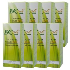 Bo Bongkosh BK Gold Plus Tinospora Serum Plus โบบงกช ไทโนสปอร่า เซรั่ม พลัส เซรั่มสมุนไพร ลดริ้วรอย คืนความกระจ่างใสเป็นธรรมชาติ 15ml. (8 กล่อง) Bo Bongkosh BK Gold Plus Tinospora Serum Plus โบบงกช ไทโนสปอร่า เซรั่ม พลัส เซรั่มสมุนไพร ลดริ้วรอย คืนความกระจ่างใสเป็นธรรมชาติ 15ml. (8 กล่อง)