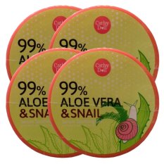 Cathy Doll Aloe vera & snail serum soothing gelช่วยปลอบประโลมผิวกร้าน ขาดการบำรุงให้กลับมาสดใสมีชีวิตชีวา300g (4กระปุก) Cathy Doll Aloe vera & snail serum soothing gelช่วยปลอบประโลมผิวกร้าน ขาดการบำรุงให้กลับมาสดใสมีชีวิตชีวา300g (4กระปุก)