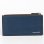 Double Zipper Multi-Card Men's Wallet Large Capacity Card Holder Coffee