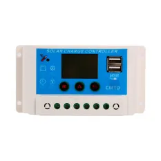 เครื่องควบคุมประจุ 12V/24V Solar Panel Charge Controller BatteryRegulator Safe Protection