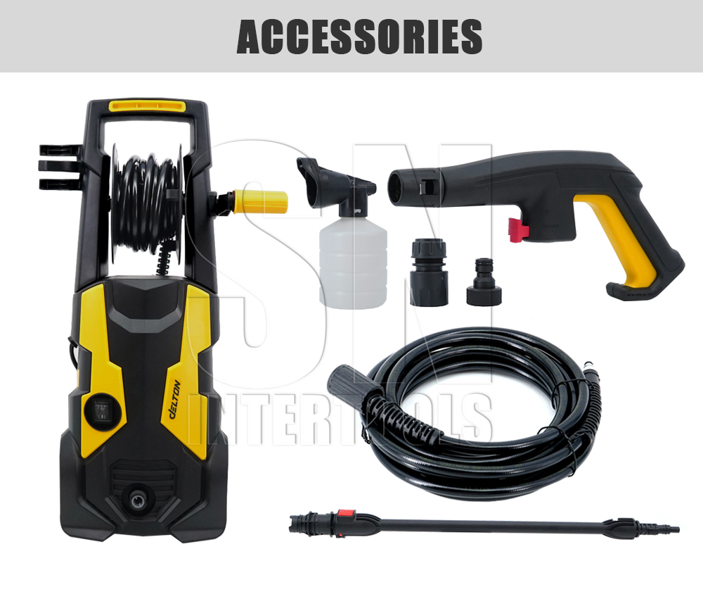 DELTON เครื่องฉีดน้ำแรงดันสูง 180 บาร์ 2600 วัตต์ High Pressure Washer เครื่องฉีดน้ำ 4 ff2eac42c929a6493a38f01cfc4a97b7