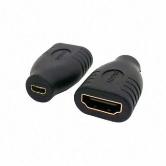 Micro HDMI D Type Female to HDMI 1.4 A type Female Coupler Adapter<br/>Convertor, โปรโมชั่นพิเศษประจำปี 2016, สายเคเบิ้ลและสายชาร์จ ราคาเริ่มต้นที่ 99บาท