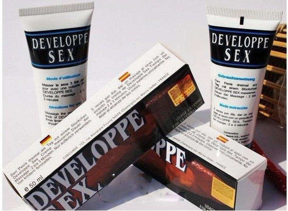 Developpe Sex II เซรั่ม เพิ่มขนาดท่านชาย 50 กรัม (2หลอด)ฟ้า