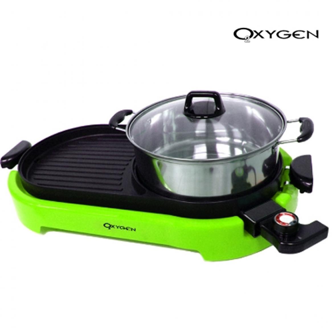 OXYGEN เครื่องปิ้งย่างอเนกประสงค์ 1650w  รุ่น KW-303 Gill pan 