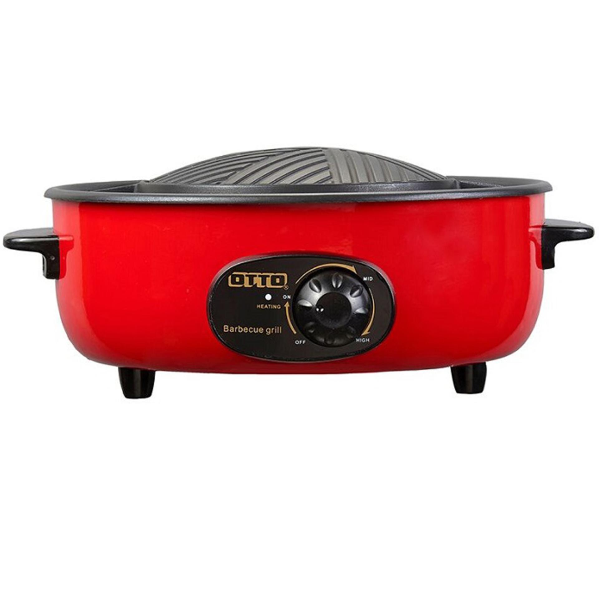 OTTO เตาปิ้งย่างบาร์บีคิว+ช่องใส่น้ำซุป พร้อมช่องแยกน้ำมัน รุ่น GR-170 ขาย OTTO เตาปิ้งย่างบาร์บีคิว+ช่องใส่น้ำซุป พร้อมช่องแยกน้ำมัน รุ่น GR-170