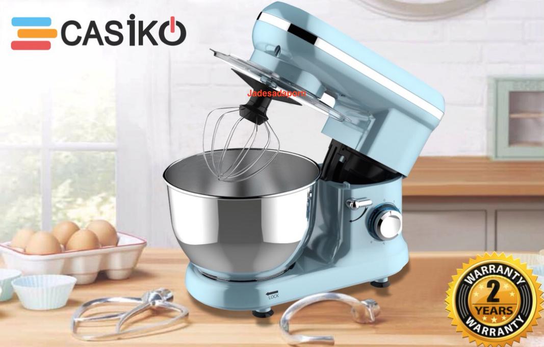 Casiko เครื่องผสมอาหาร เครื่องตีแป้ง รุ่น 5.5 ลิตร Power 800W