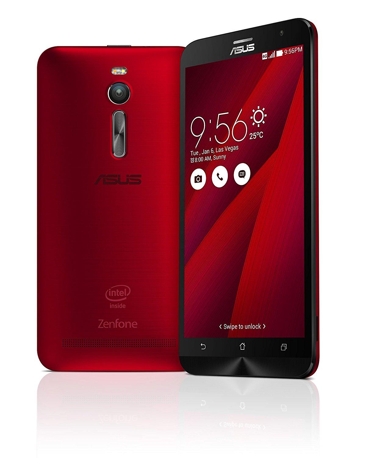 ASUS ZenFone 2 (ZE551ML) 32GB (ลดล้าง Stock - ไม่มีประกัน) (Red)