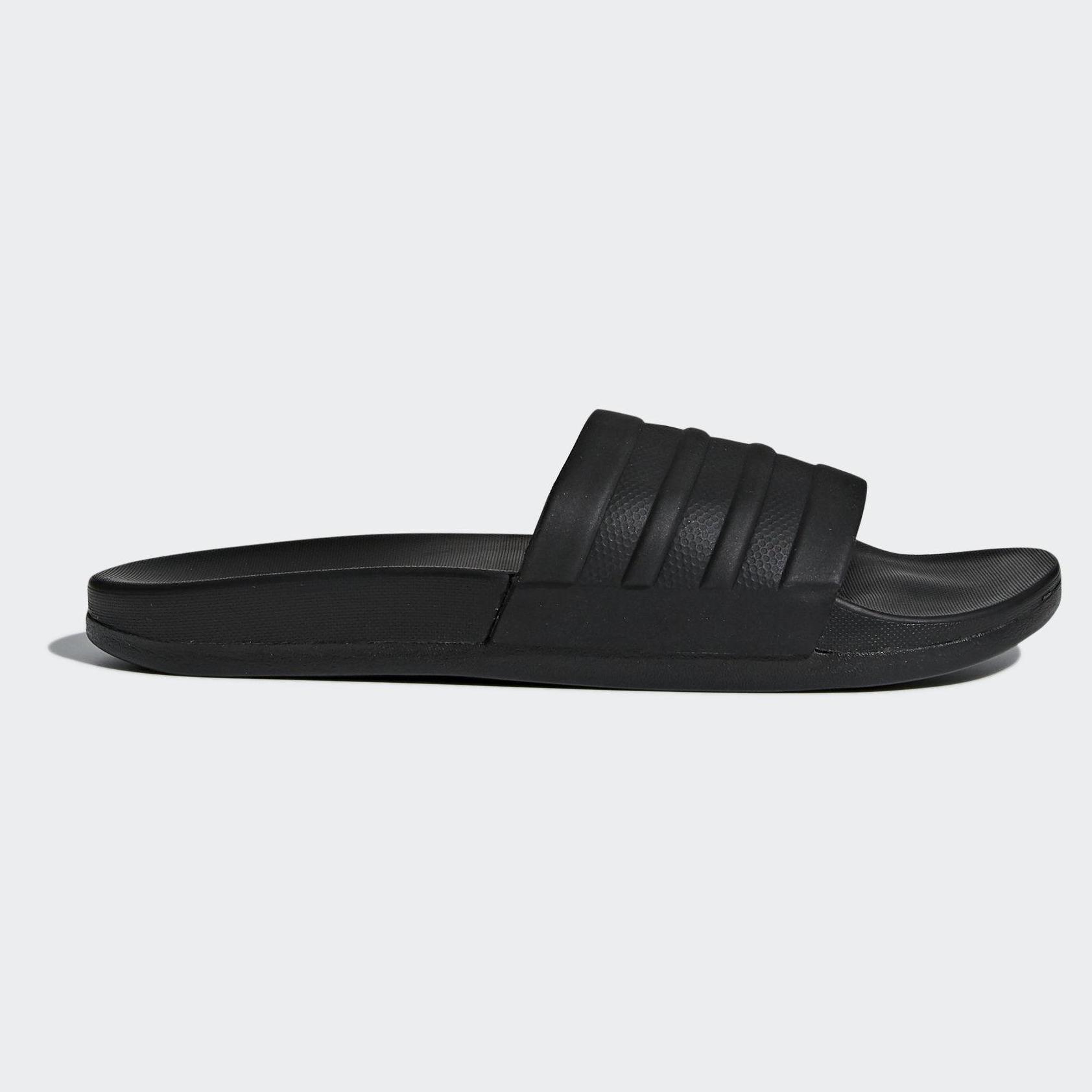 adilette cloudfoam plus mono slides review