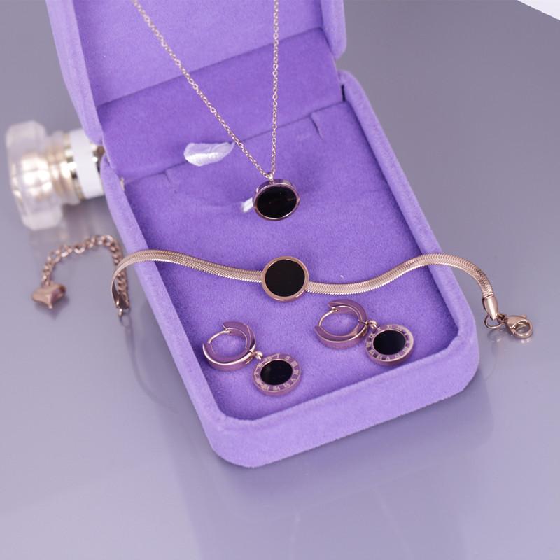 Titanium Baja Fortun Leave Berlapis 18 K Emas Gelang Kalung Anting Januari 2019 - 5 Titanium Baja Fortun Leave Berlapis 18 K Emas Gelang Kalung Anting - 5