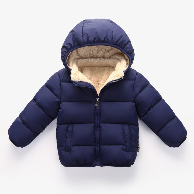 Pakaian Katun Bulu Angsa Off Season Jaket Katun Lebih Tebal Anak Prempuan