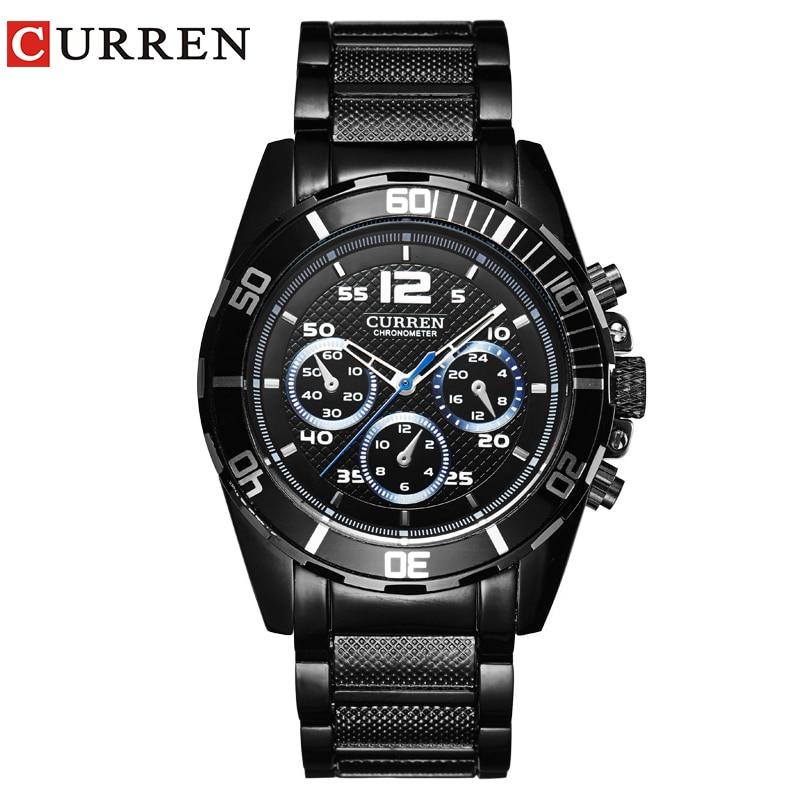 CURREM New Men'BusinesFashion Curren Brand Men Casual Wrist Quartz Watch 8073