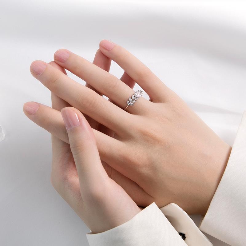 Cincin Perak 925 Wanita Gaya Korea Jepang