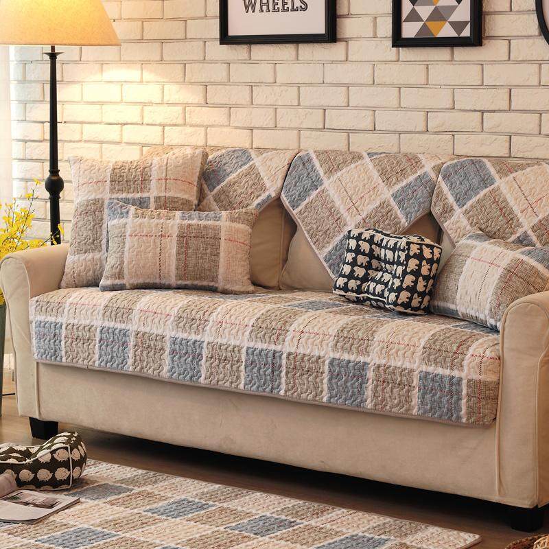 Nordik Katun Kain Anti Selip Bantal Sofa Modern Minimalis Kulit Penutup Sofa Bungkus Penuh Universal Set Ruang Tamu Kain Alas Sofa Penutup Januari 2019 - 2 Nordik katun Kain Anti Selip bantal sofa modern minimalis kulit penutup sofa Bungkus Penuh universal set ruang tamu kain alas sofa Penutup - 2