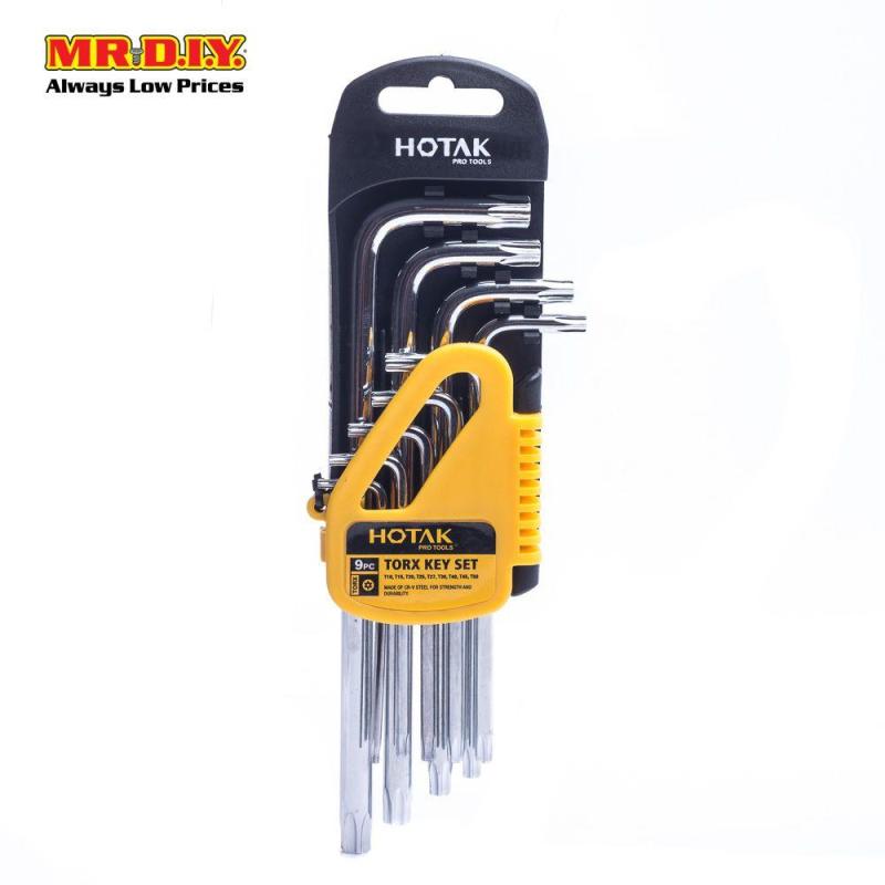 HOTAK PRO TOOLS Torx Ket Set (9 pcs)
