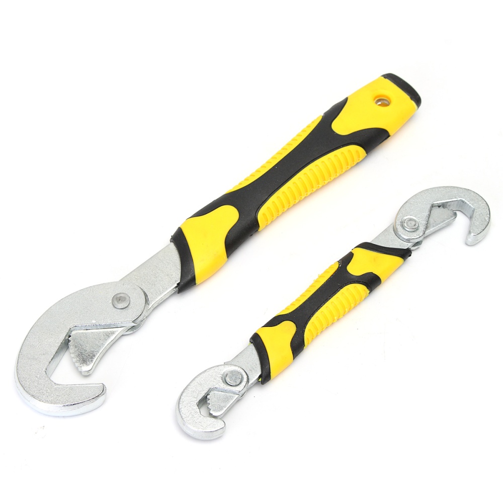 2Pcs Snap/'N Grip Wrench Adjustable 8mm /& 32mm Multi Function Universal Spanner