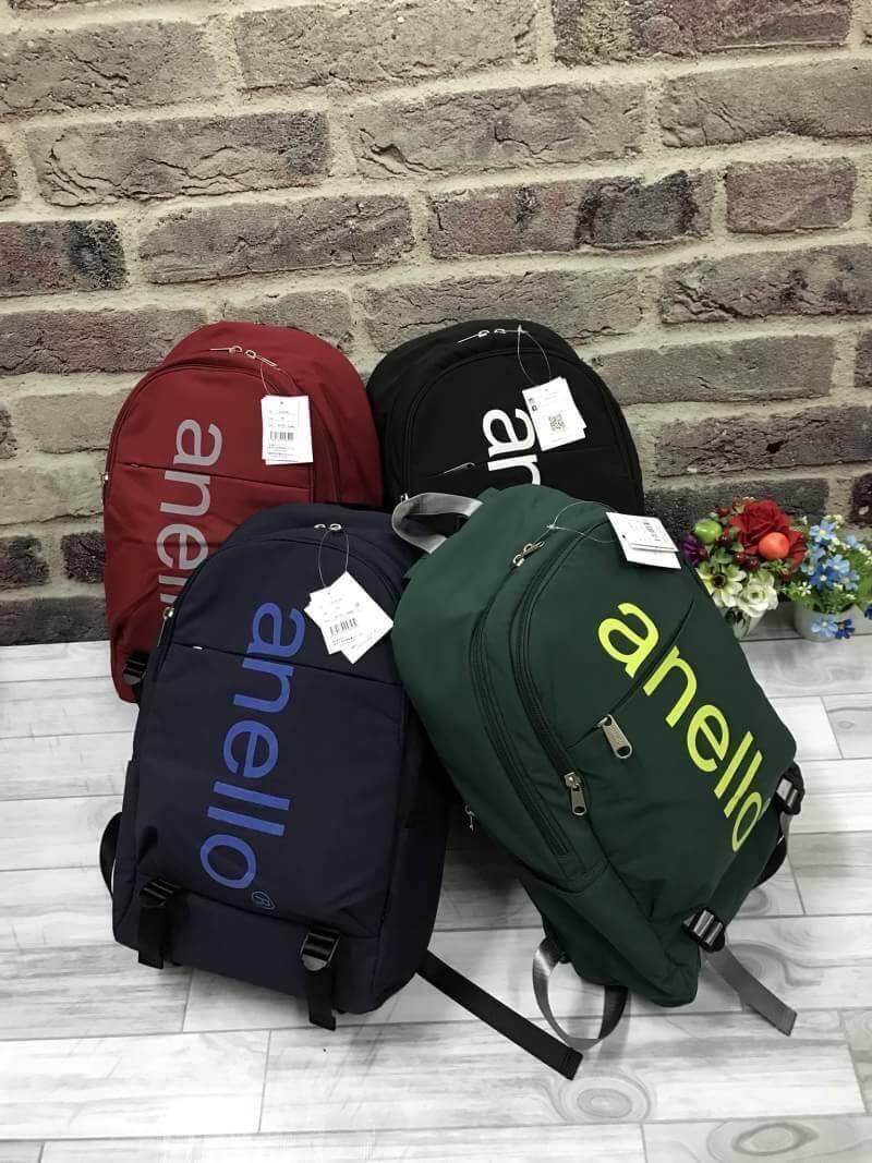 anello big logo print mini daypack