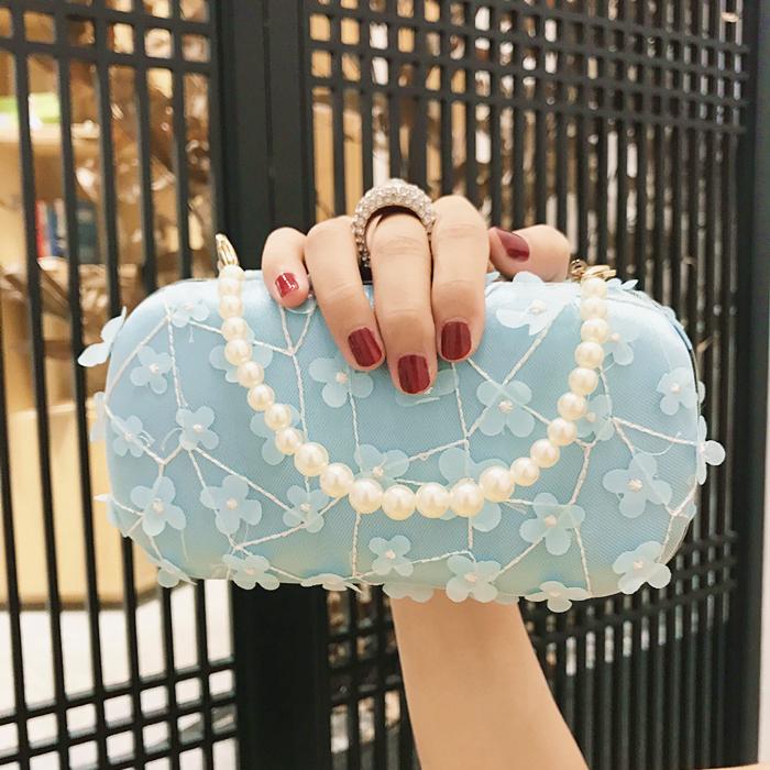 TUQI banner custom Vintage banquet, banquet, chiffon, flowers, gauze, fingers and shoulder bags. - intl