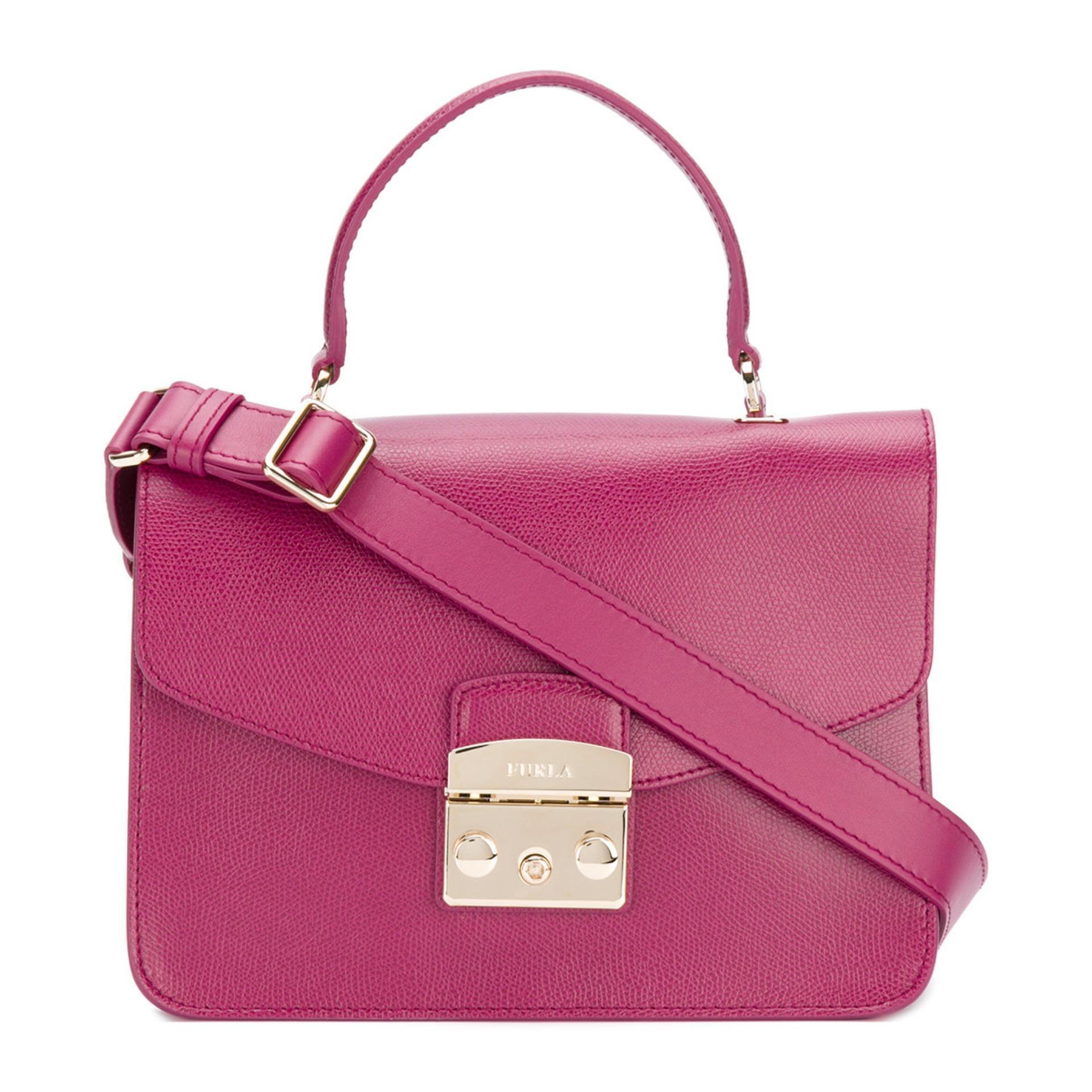 Furla Wallets Women Fashion Lazada Sg Furla Metropolis Top Handle Amarena B