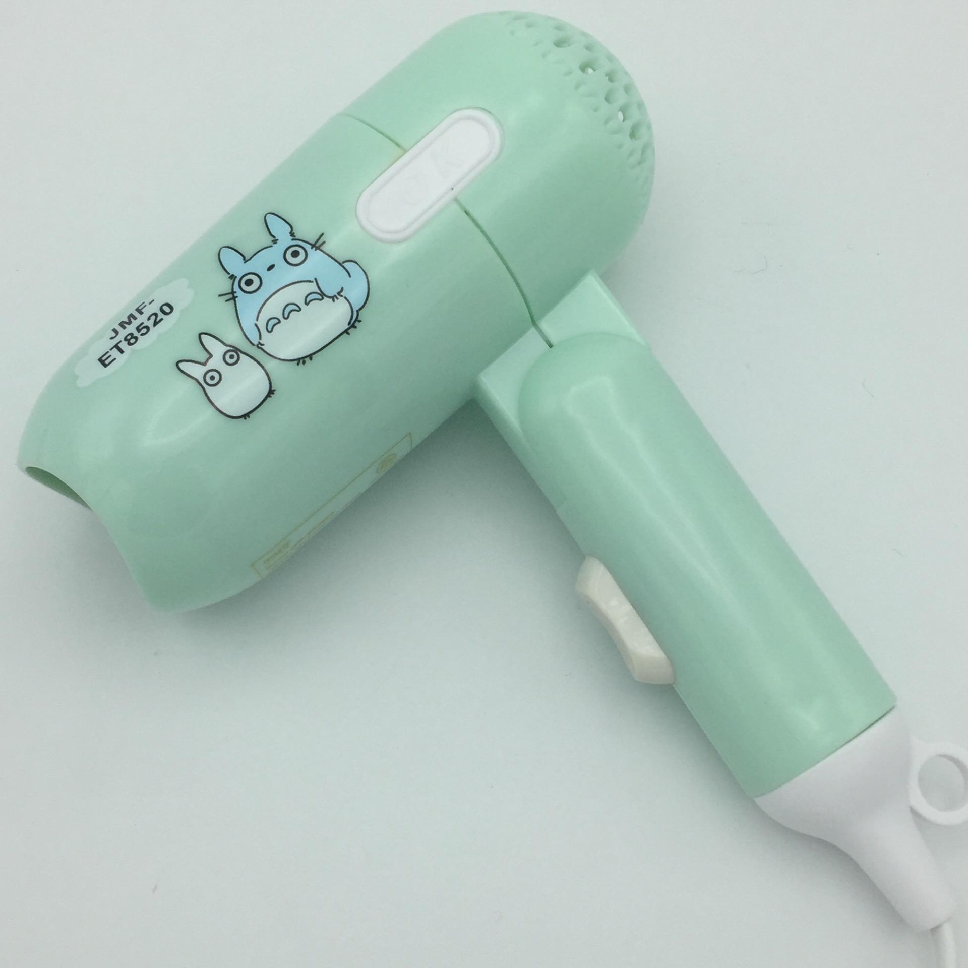 รูปประกอบของ ไดร์เป่าผม ไดร์เป่าผมแบบพกพา ไดร์เป่าผมพับได้ Hair Dryer JMF รุ่น ET8520 1000W totoro