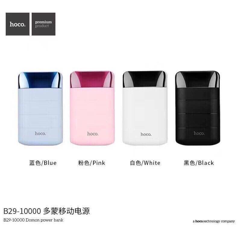 Hoco B29 Power Bank แบตเตอรี่สำรอง LCD 10000mAh - ของแท้ 100%