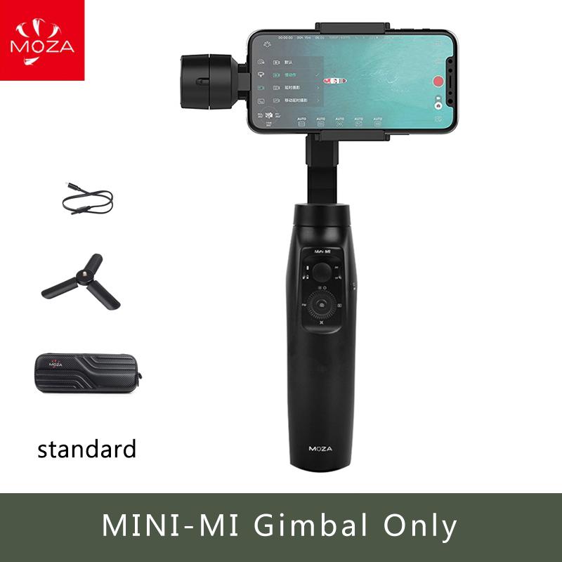 Moza MINI Mi 3-Axis Ponsel Cerdas Genggam Stabilizer Gimbal untuk iPhone X 8 Plus 8 7 6 S Samsung S9 S8 S7 VS Zhiyun Halus Q 4 Vimble